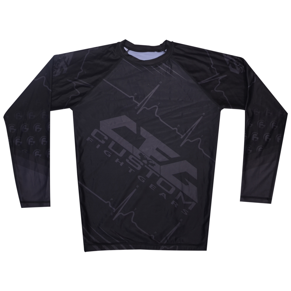 MMA Black Rash Guard